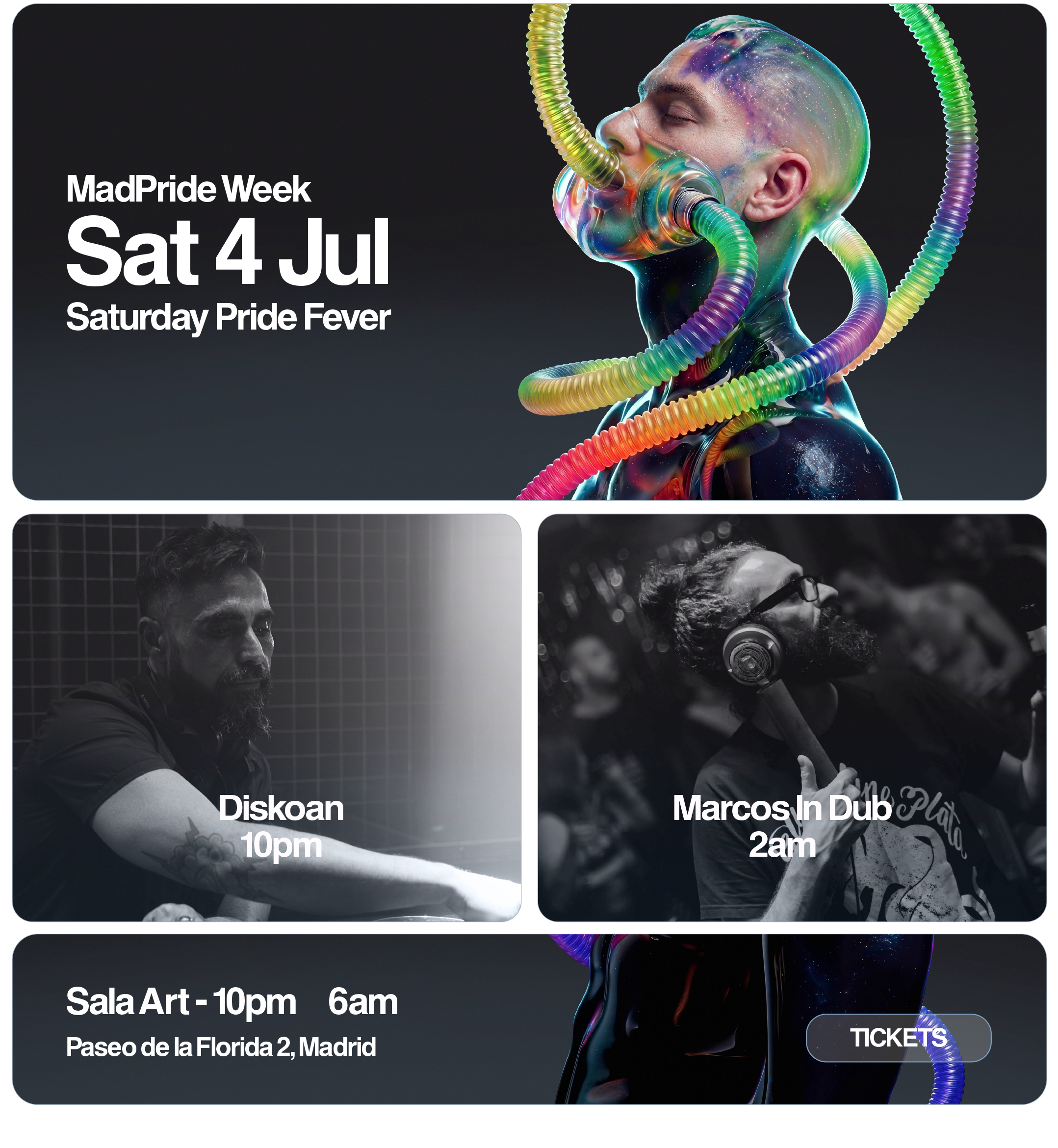 Saturday Pride 4 Julio